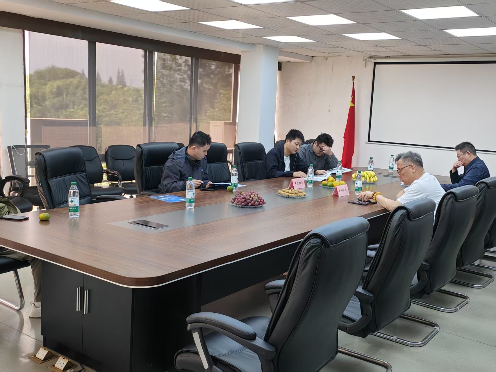 中铁四局到访公司考察